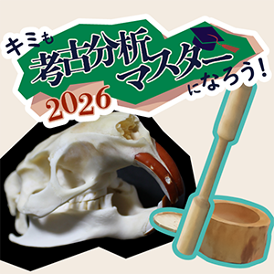 キミも考古分析マスターになろう！2026